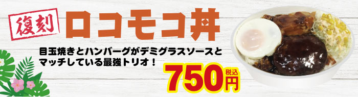 ロコモコ丼